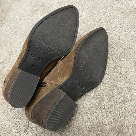 Women’s Pointed Toe Block Heel Ankle Boots size 5 - Picture 6 of 13